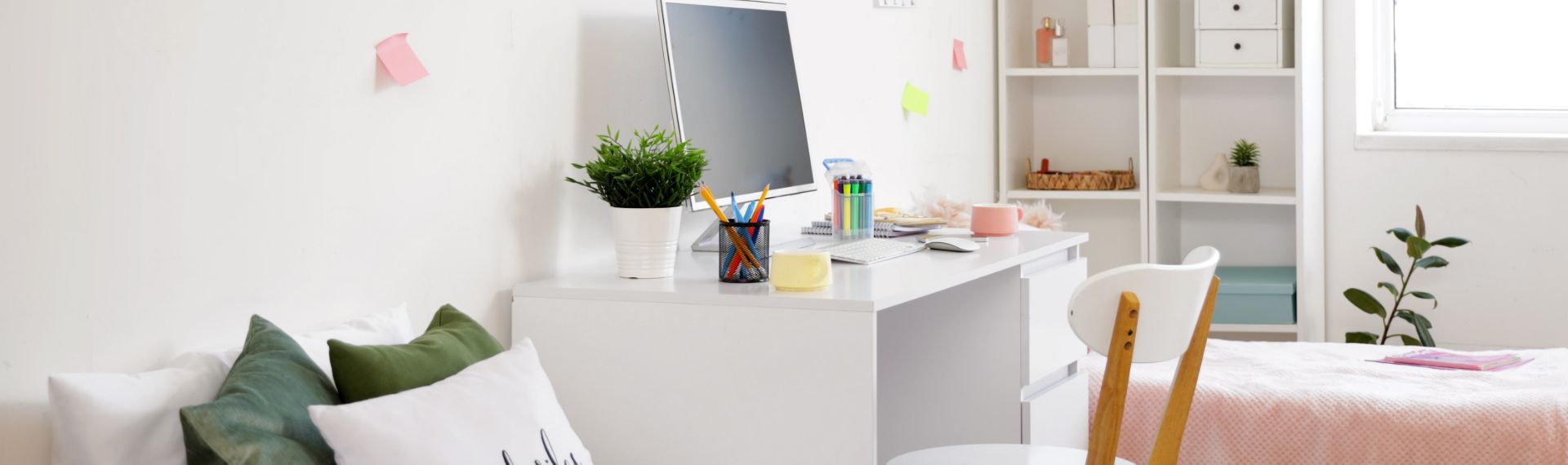 Custom Study Area Cabinets