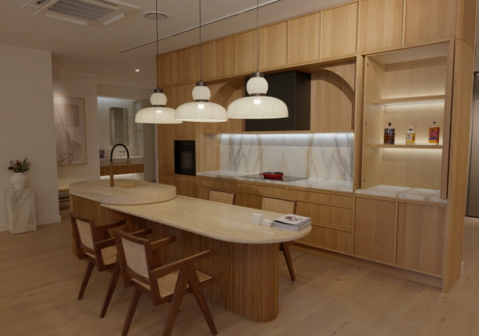 Curved Custom Joinery 1